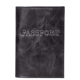 Обложка на паспорт черн/пуллап