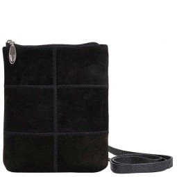 Сумка женская F. Mariscotti 1-4109к замша черн