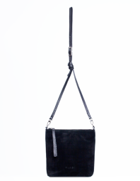 Сумка замшевая Richet 3245LNC black