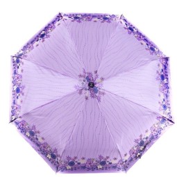 Зонт женский Zemsa 112143 сирень