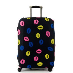 Чехол для чемодана цвет.губы 4021-4 L