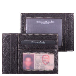 Бумажник водителя Stampa Brio 173-1745F brown BGS