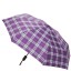 Зонт женский Zemsa 112213 сирень/клетка