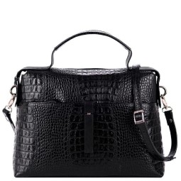 Сумка женская ESSE ДОРОТИ кайман/черн 55804
