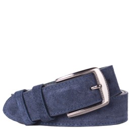 Ремень замша 35 син (115) Sharpey