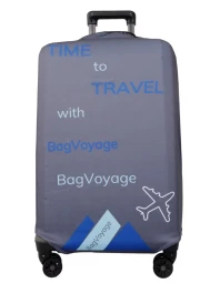 Чехол для чемодана 2024-5 черн M