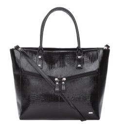 Сумка женская ESSE АВРОРА черн.варан 77225