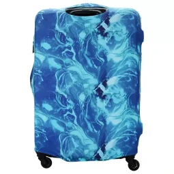 Чехол д/чемод.EBH687-L Turquoise Marble