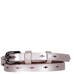 Ремень 15 ромб сереб Sharpey (110) 