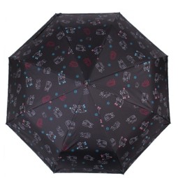 Зонт женский Zemsa 112160 котята