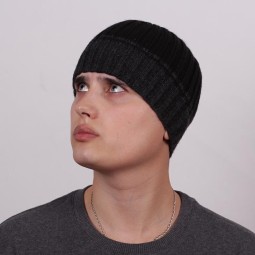 Шапка мужская Sharpey Т-67 антр/чер