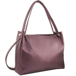 Сумка женская Оливи 668 бордо/металл