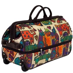 Сумка-саквояж дорожная TsV 513,2 кошки/кор