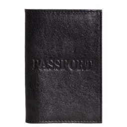 Обложка на паспорт черн/граф/мат