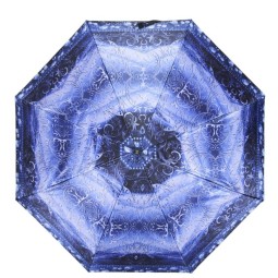 Зонт женский Zemsa 113104 син/цв