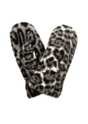 Варежки леопард серый N.Xing