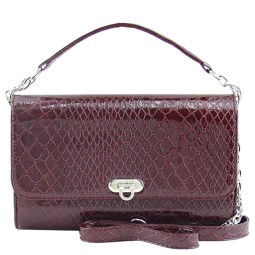 Сумка женская Оливи 646 борд/репт.лак