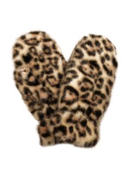 Варежки леопард беж N.Xing