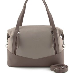 Сумка женская Оливи 737 беж/какао