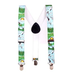 Подтяжки детские Аист 25 голуб