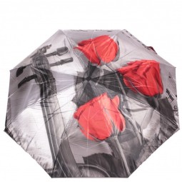 Зонт FJ ж 013-48 роза и нота