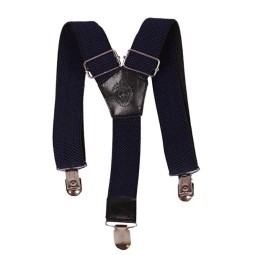 Подтяжки детские 30 т.син однотонные