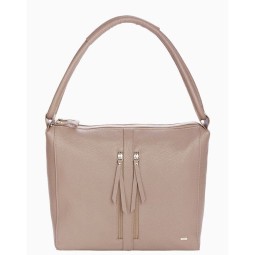 Сумка женская ESSE ЛИВ песоч.фл 77191