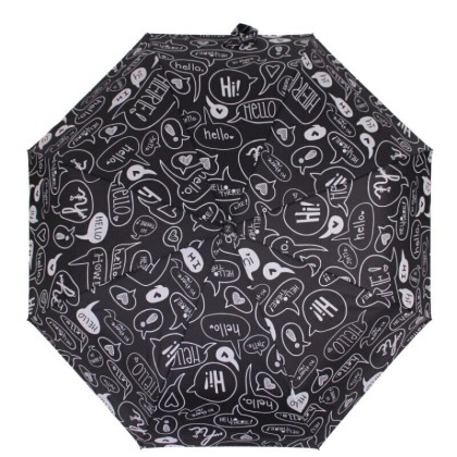 Зонт женский Zemsa 112158 комикс