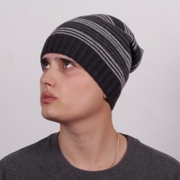 Шапка молодежная Sharpey Т-818 антр/сер