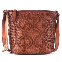 Женская сумка Vilenca TK-514 cognac 