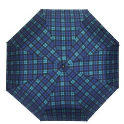 Зонт женский Zemsa 112214 зел/клетка