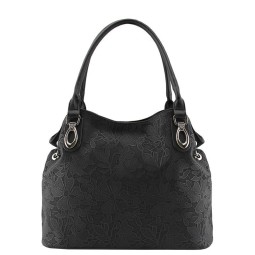Сумка женская Оливи 711 черн/круж