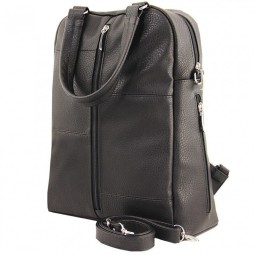 Сумка-рюкзак женская Оливи 666 черн