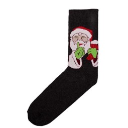 Носки Дед Мороз м.908 дед с мешком анрац