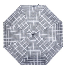 Зонт женский Zemsa 112218 сер/клетка
