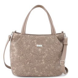 Сумка женская Оливи 1037 коф.кружево