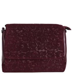 Сумка женская Valensiy В-7273 борд/замш