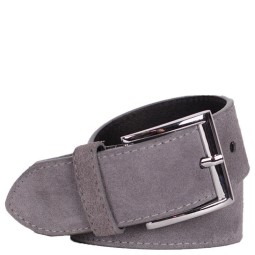 Ремень женский замша 40 св.сер (110) Sharpey