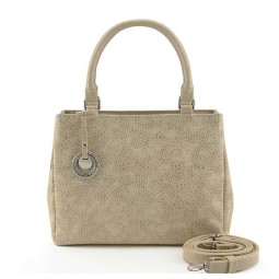 Сумка женская Оливи 735 беж/мел.камни