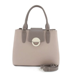Сумка женская Оливи 1058 т.беж/сер.кор