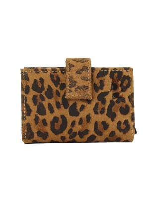 Кошелек компактный CP6814 леопард Bear