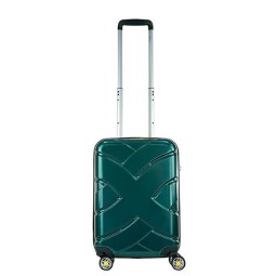 Чемодан Alezar Advanced S4 изумр/желт