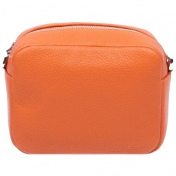 Сумка жен.AFINA 369 оранж.красн.фл