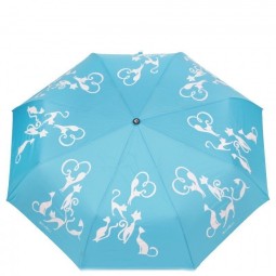 Зонт FJ 210617 Богиня кошка голуб