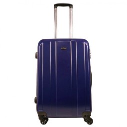 Чемодан Alezar Sumatra темно-синий M