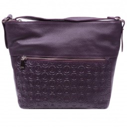 Сумка женская AFINA 358 фиол.фл.паттерн