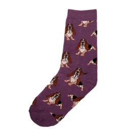 Носки собака 6393 фиолет