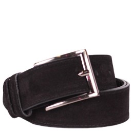 Ремень замша 40 черн (110) Sharpey