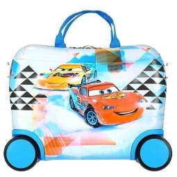 Чемодан детский Atma kids 513914 Cars Blue 