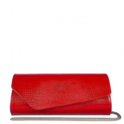 Клатч женский AFINA 407 бордо.змея.к.И